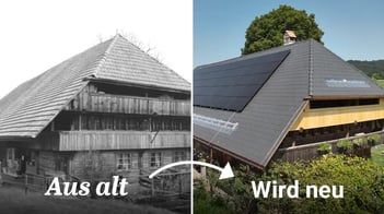 Sanierung des Bauernhauses
