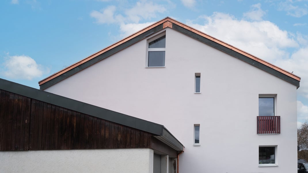 fertige Fassadensanierung