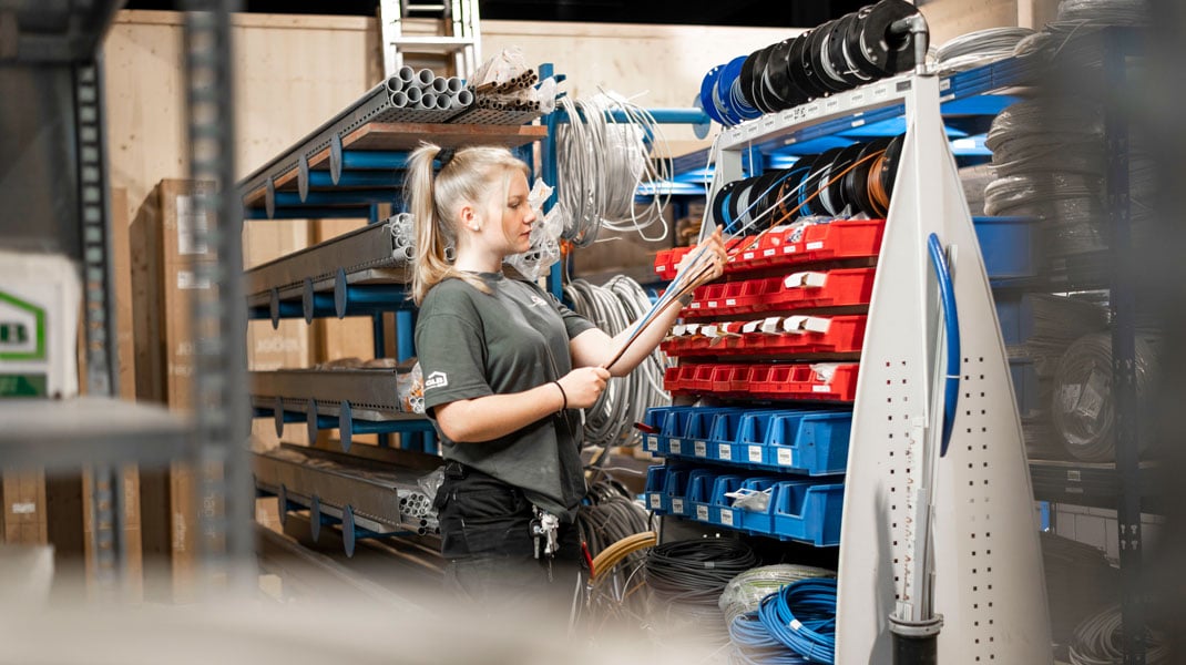 Gute Ausrüstung für sauberes Arbeiten