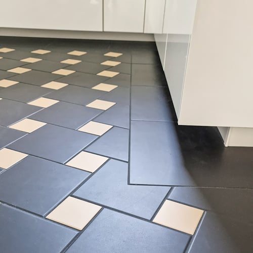 Mosaik Keramikplatten in der Küche