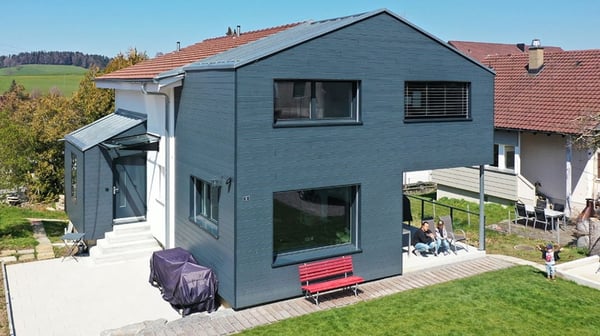 Aussenansicht vom Haus