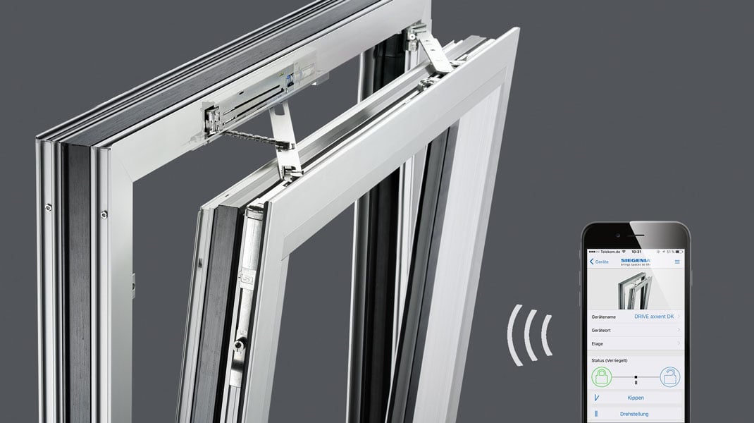Frischluft per Fingertipp Smarte Fenster