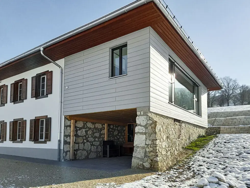 Umbau und Anbau Einfamilienhaus