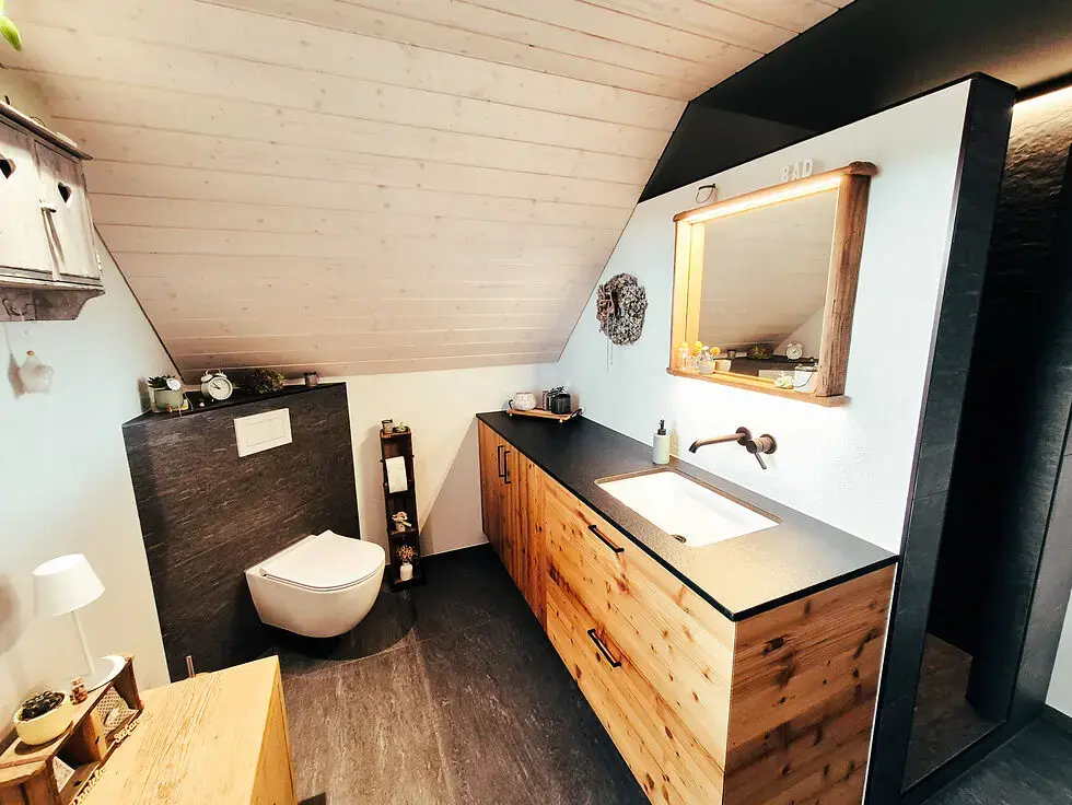 Badezimmersanierung & Dachgeschossausbau