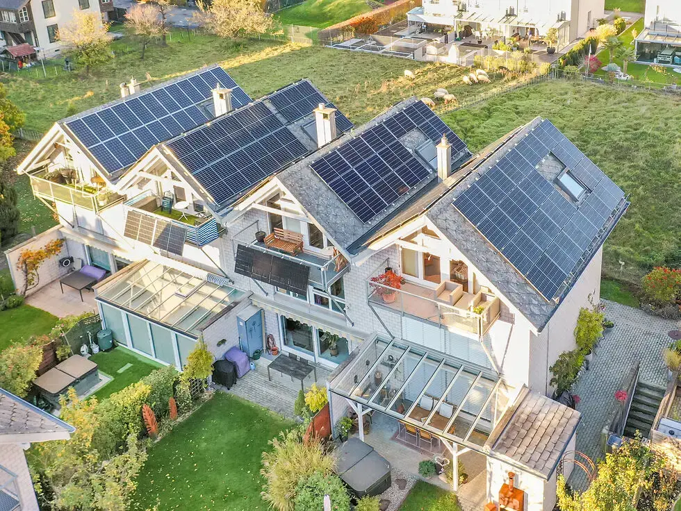 Aufdach-Photovoltaikanlage