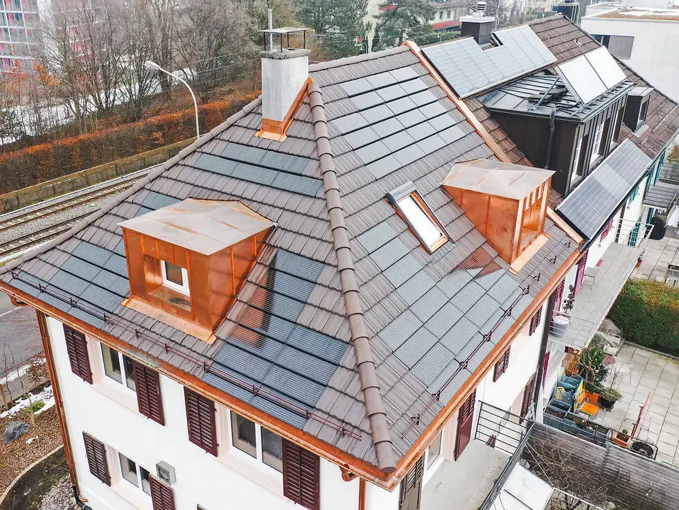 Dachsanierung mit PV-Module