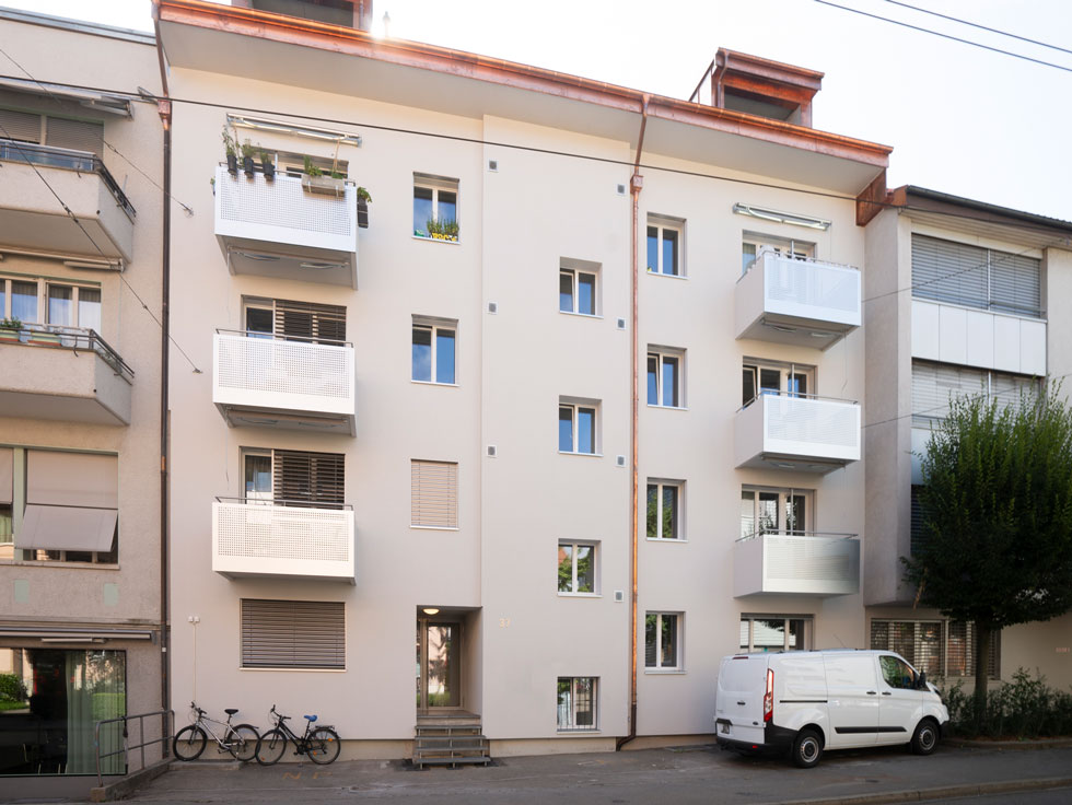 Sanierung Mehrfamilienhaus