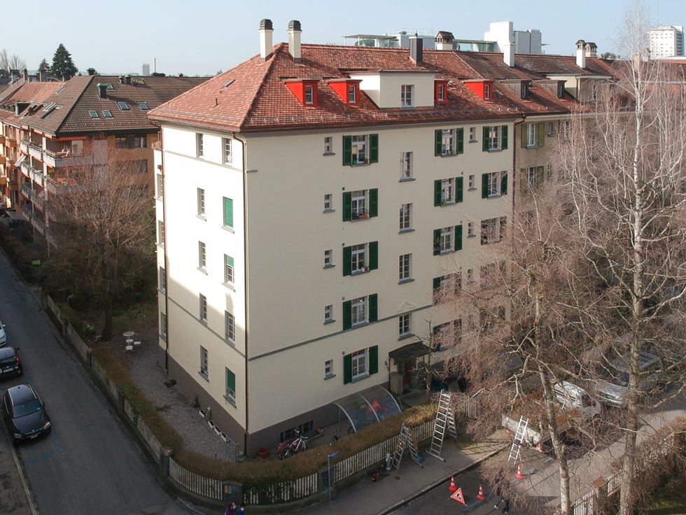 Sanierung denkmalgeschütztes Mehrfamilienhaus