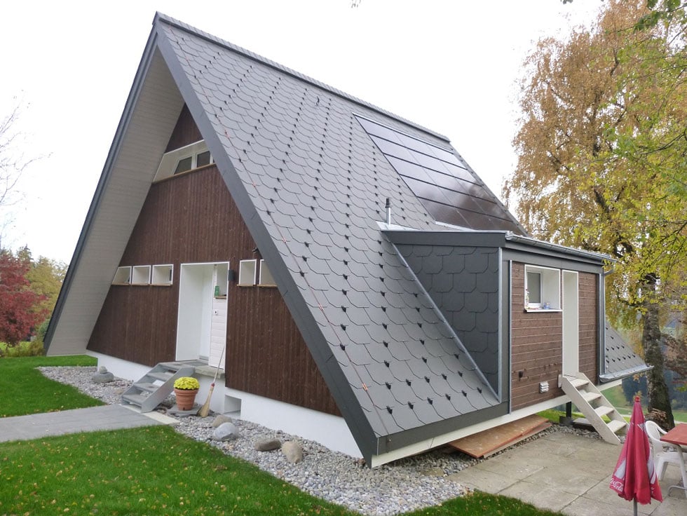 Sanierung Einfamilienhaus mit Photovoltaik-Anlage