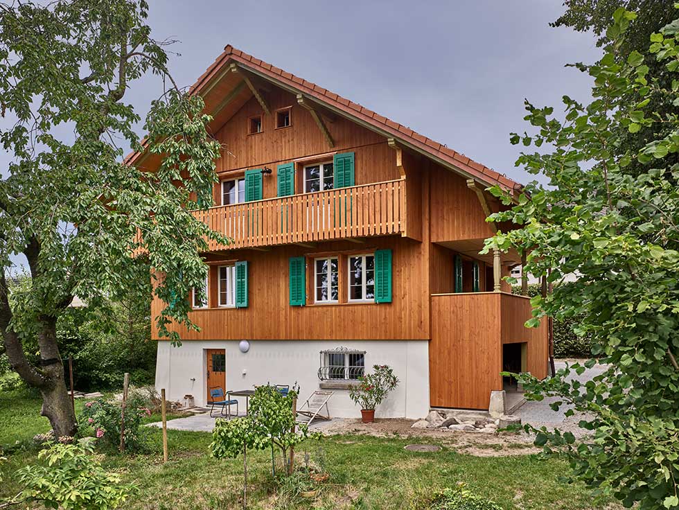 Sanierung Chalet