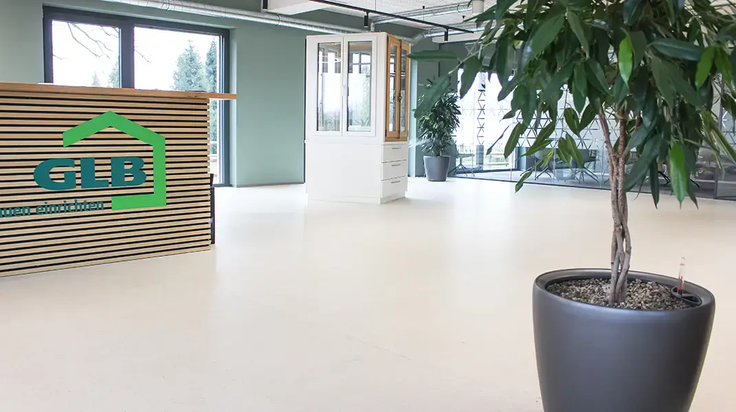 Sichtboden im Neubau der GLB Oberaagrau in Langenthal