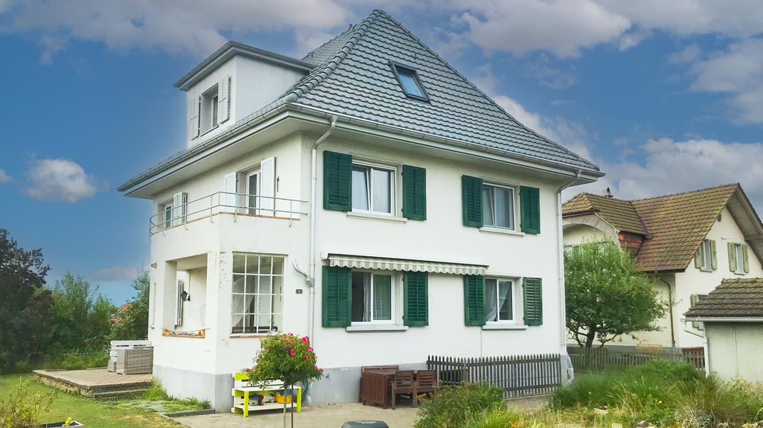 Saniertes Einfamilienhaus mit neuer Dachlukarne