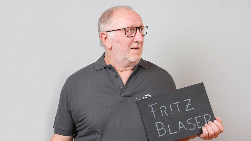 Fritz Blaser feiert 30 Jahre Jubiläum